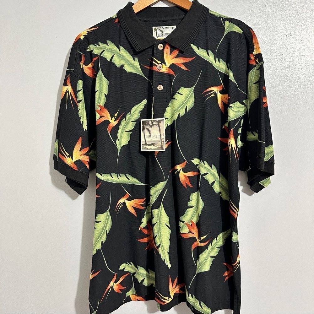 Island Republic men’s tropical shirt. NWT size XL